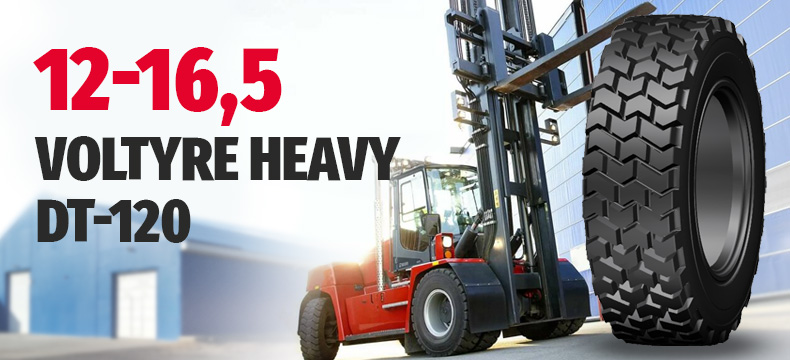 Обзор на шину 12-16,5 VOLTYRE Heavy DT-120
