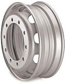 ASTERRO 2266А M22 9,00*22,5 10*335 +157 281 Silver Автомобильный диск 18мм  УСИЛЕННЫЙ Самосвал