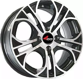 R14 6*14 4*98 +35 58,6 4GO JJ511 WMF Автомобильный диск