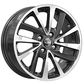 R15 6,0*15 4*100 +40 60,1 IFREE ZV 15_Logan (KC899) Алмаз черный Автомобильный диск